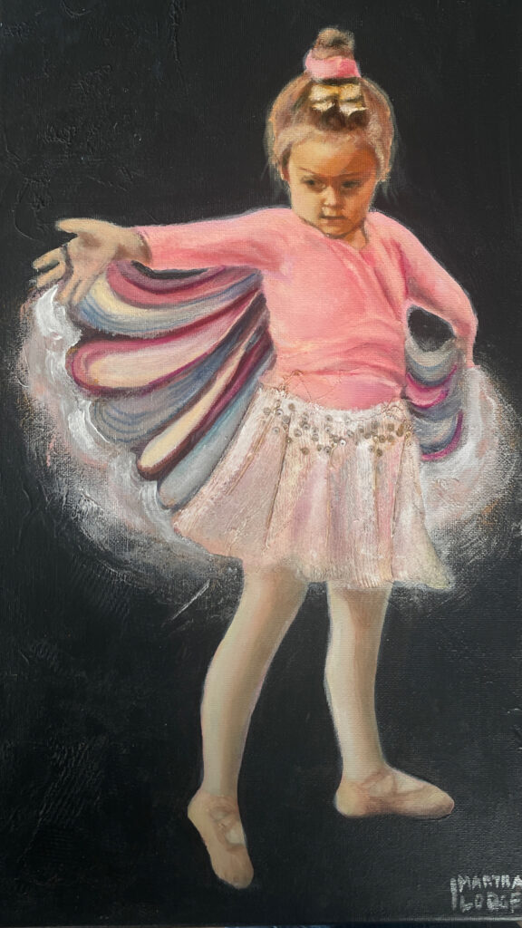 Figurative portrait of Alyssa.
