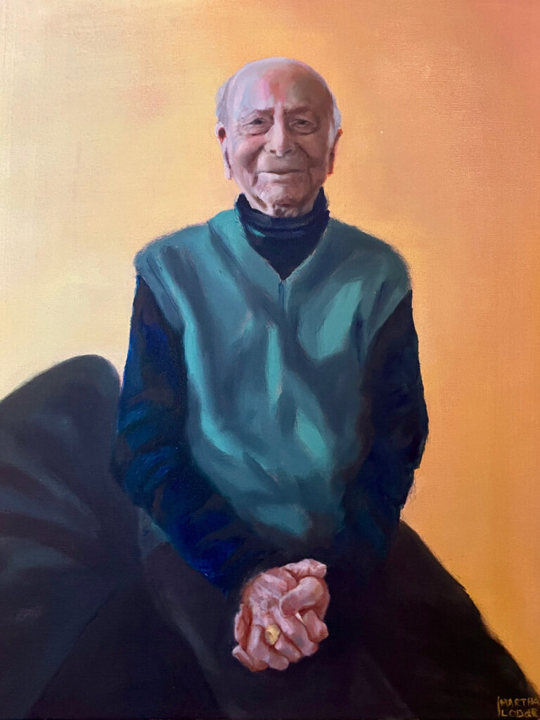 Figurative portrait of uncle Joe.