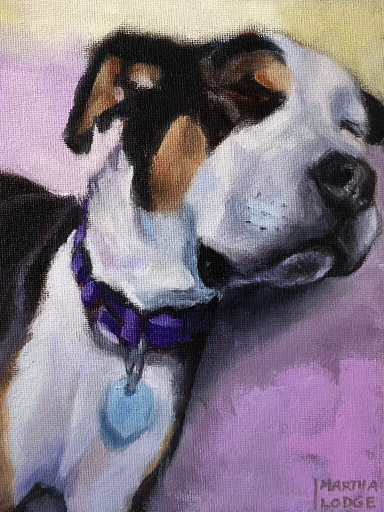 Portrait in oil of Mr. Wilbur.