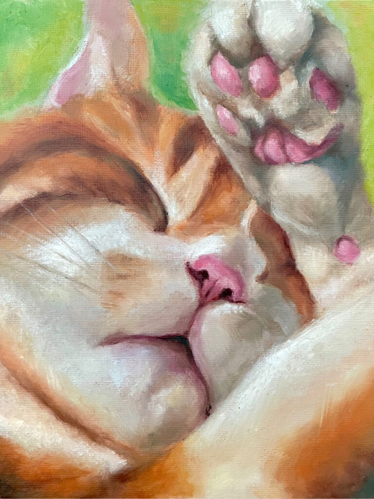Portrait in oil of Mr. Krankl.