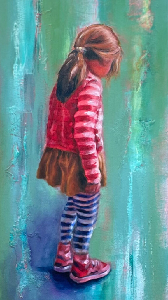 Figurative portrait of Abi.